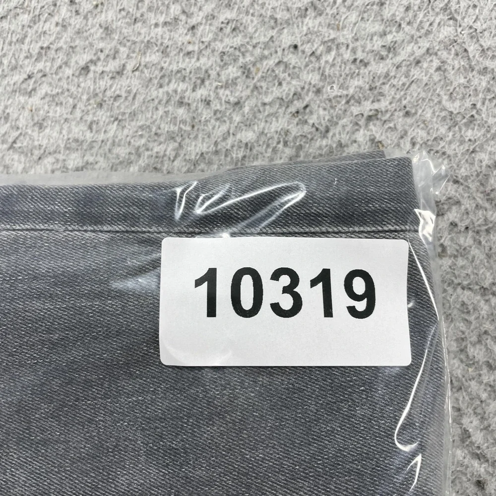 Etro Jeans Mens 33x30 Gray Medium Wash Slim Straight Stretch Denim Italy 33x29.5